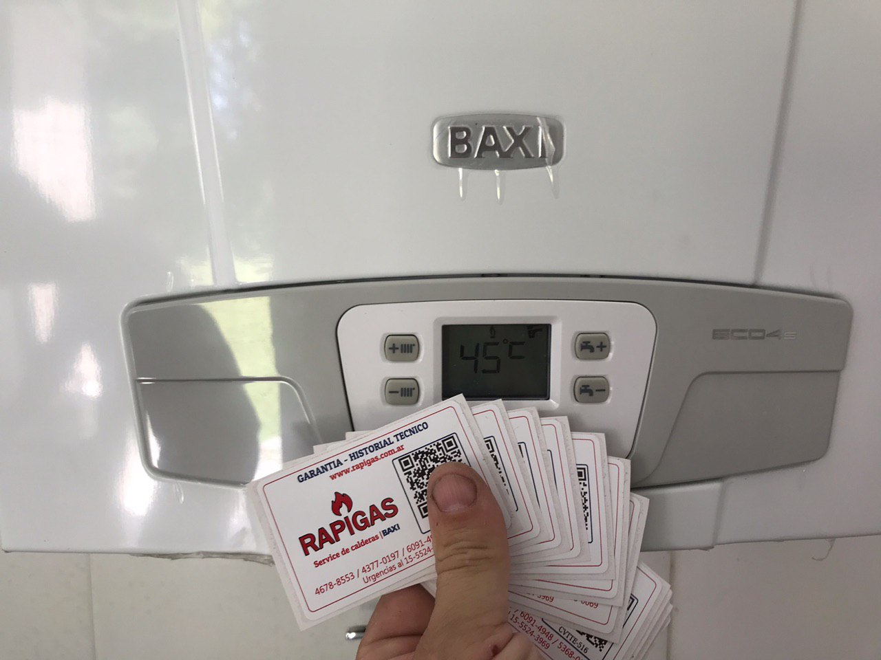 Service de Caldera Baxi - Palermo - imagen 1