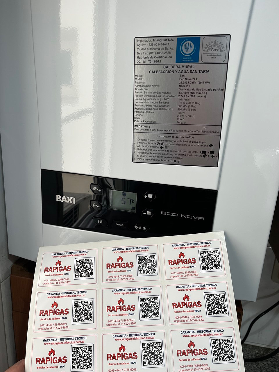 Servicio técnico BAXI - Villa Tesei - imagen 1