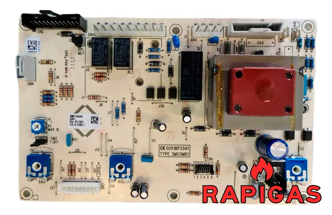 Placa Electronica (modulación) Caldera Baxi Main 24