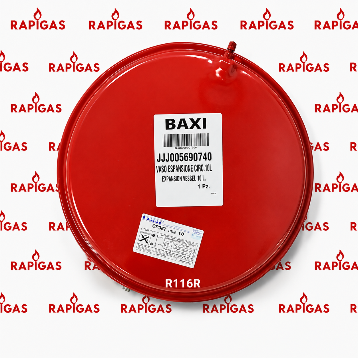 Vaso de Expansión o Tanque de expansión compatible con CALDERA BAXI LUNA 310